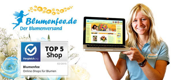 Blumenfee - Top 5 Blumenversand im Vergleichs-Test von Vergleich.org in 02/15
